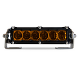 studio picture of heretics amber 6 inch led light bar